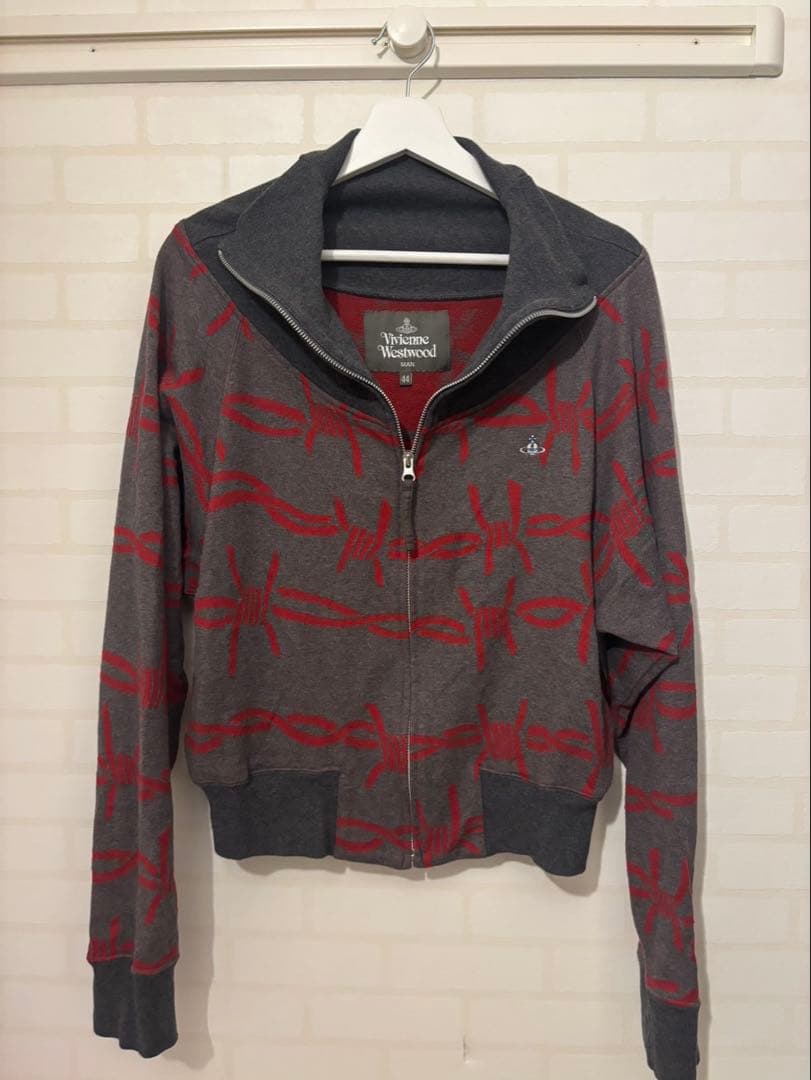 ヴィヴィアンオーブ刺繍 スウェットジャケット