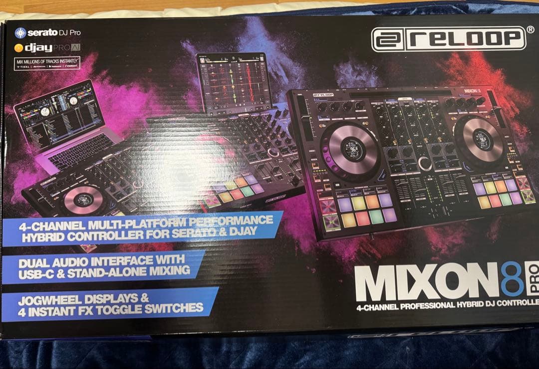 Reloop MIXON 8 PRO 4チャンネル DJコントローラー