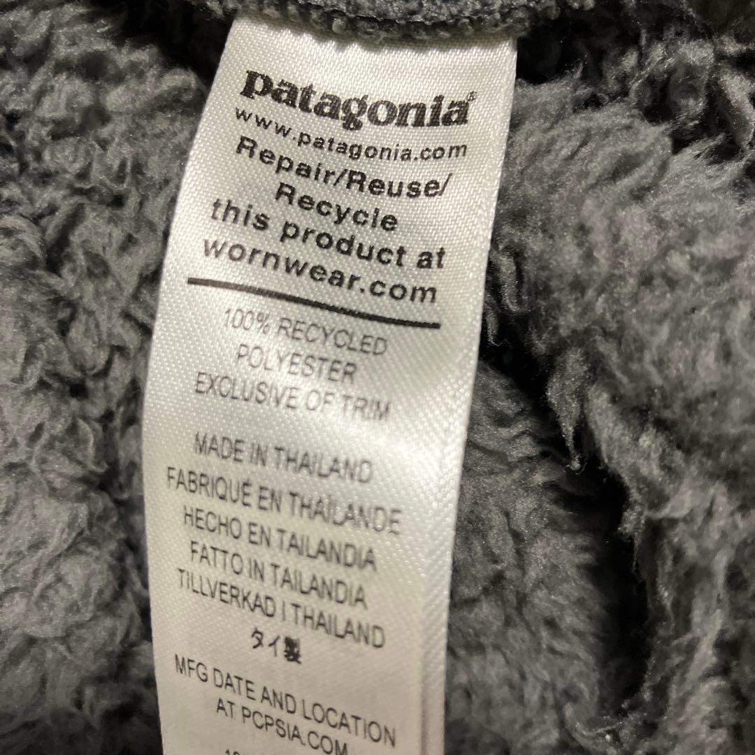 patagonia ロスガトスクルーフリースジャケット Lサイズ　グレー