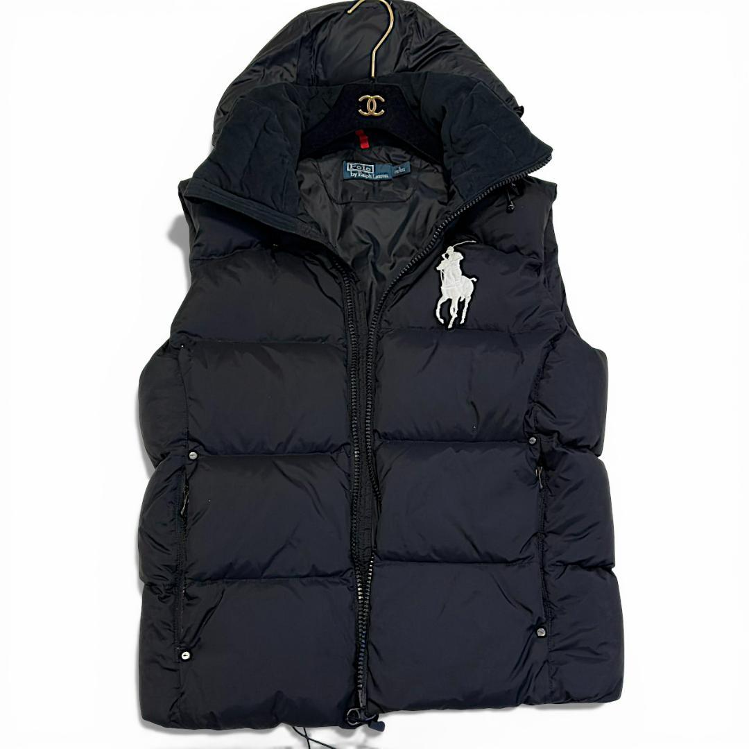 Polo By Ralph Lauren ナイロン ホースロゴ ダウンベスト