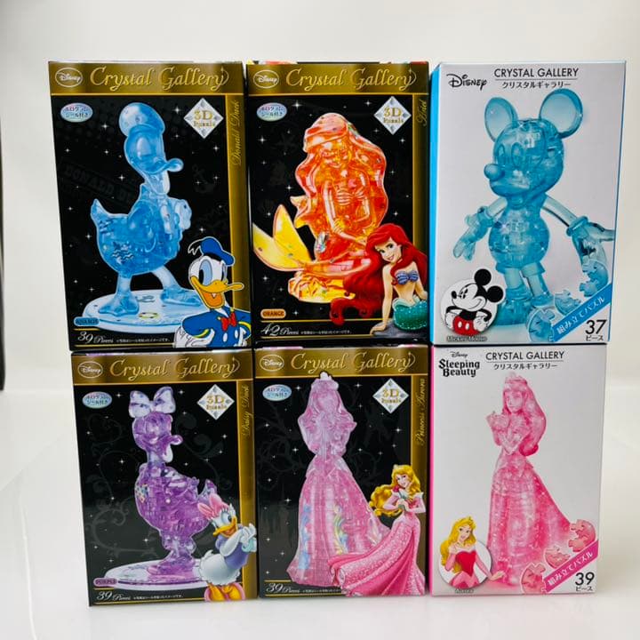 ハナヤマ クリスタルギャラリー 6個セット 新品未開封