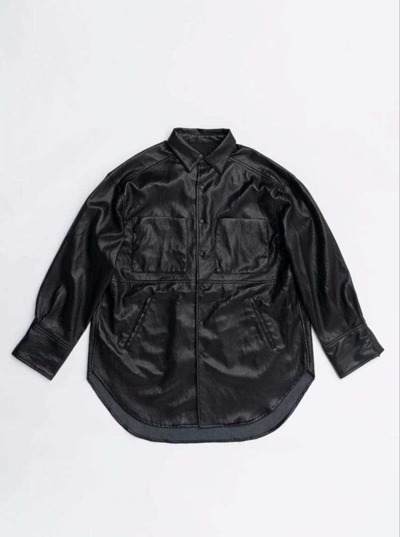 今期　prankproject プランクプロジェクト　 レザージャケットシャツ