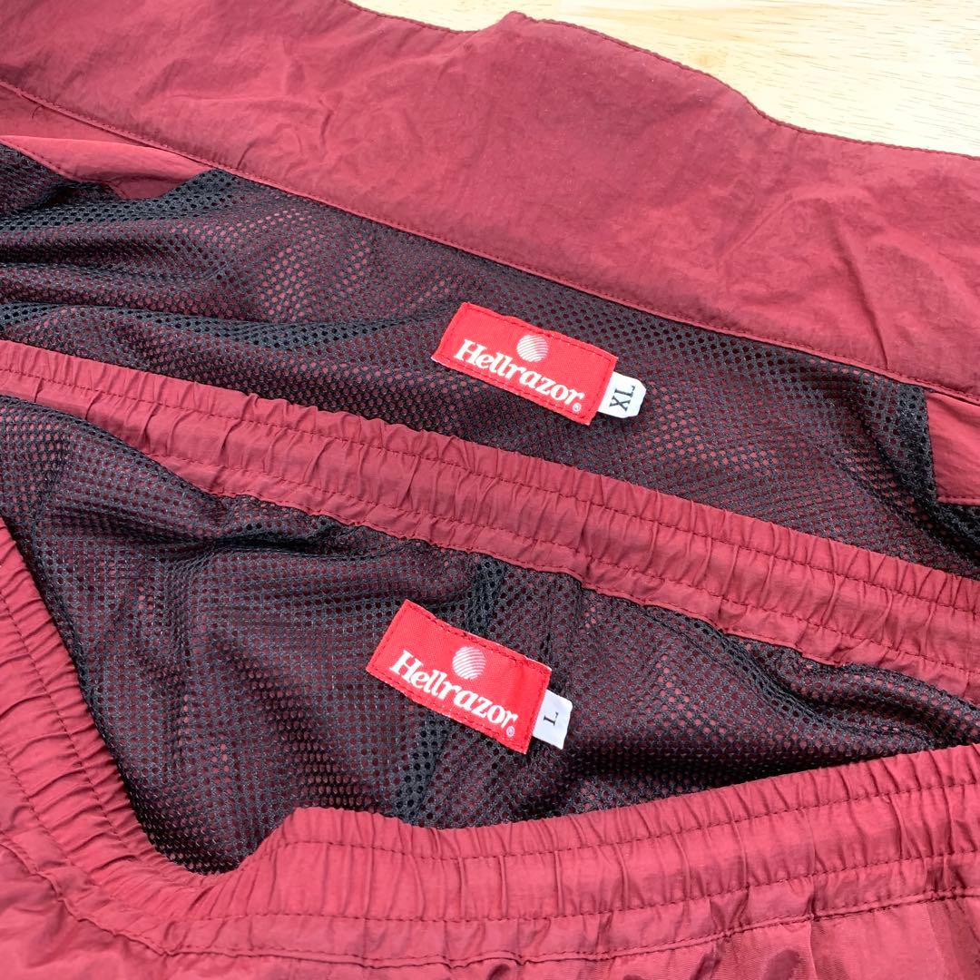 Hellrazor ナイロンジャケット パンツ セットアップ XL/L