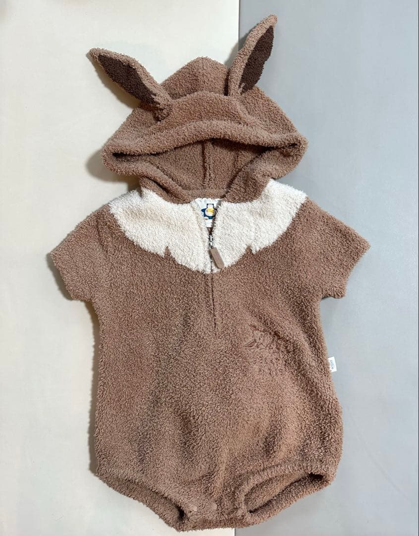 ジェラートピケ　イーブイ　ロンパース　80-90