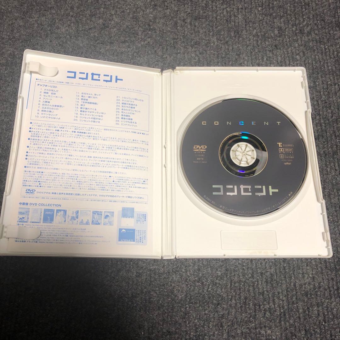 コンセント　DVD 市川実和子　セル版　パンフレット、マウスパッド