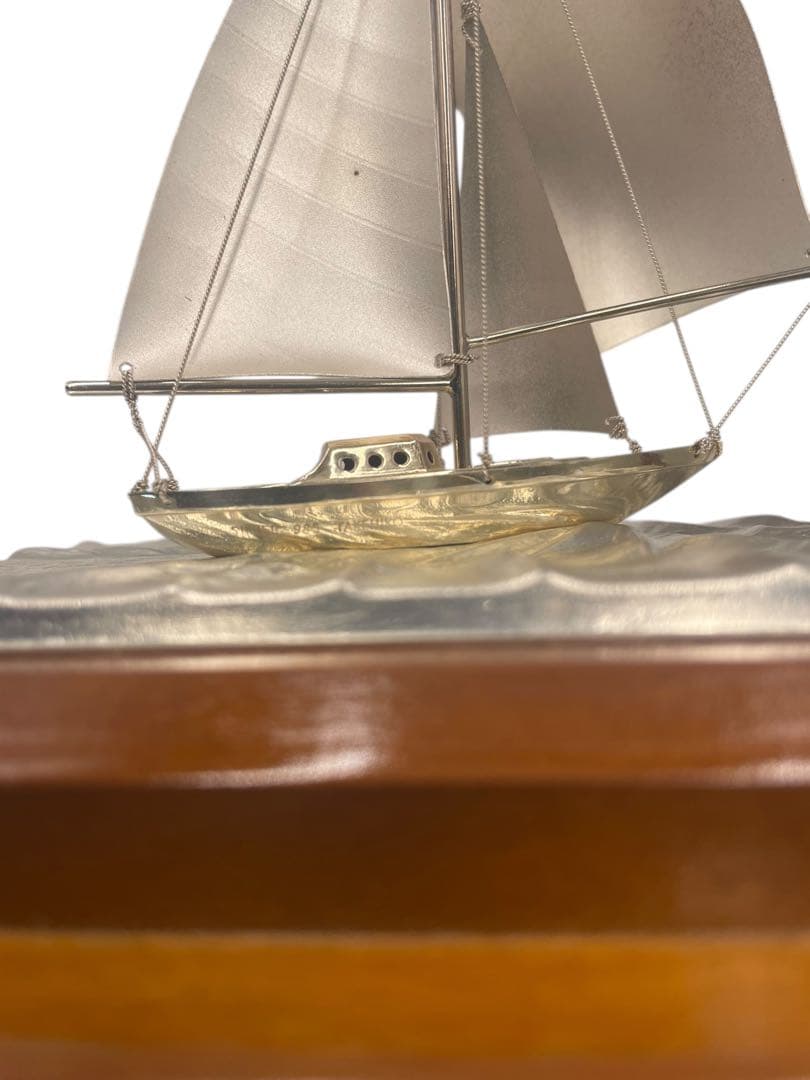 銀製　TAKEHIKO ヨットno7フルセール　関武比古作