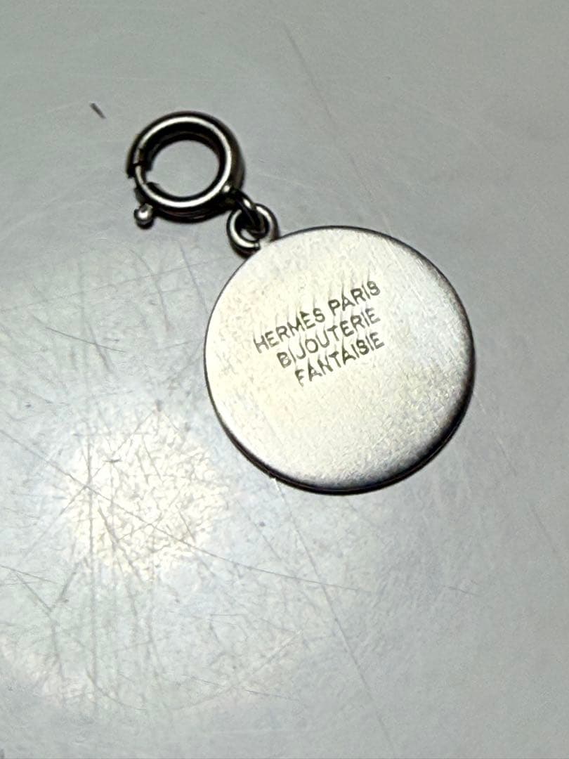 HERMES エルメス セリエ ペンダントトップ シルバーカラー チャーム
