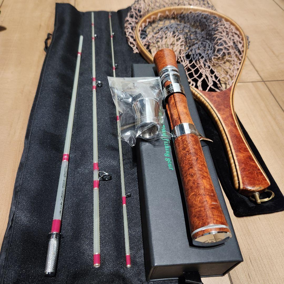 花梨 ランディングネット グラスロッド