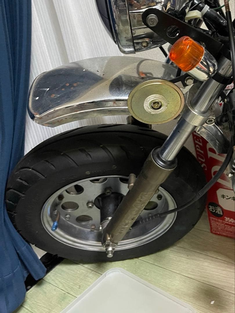 モンキー　武川　フロントフォーク　ディスクブレーキ　一式