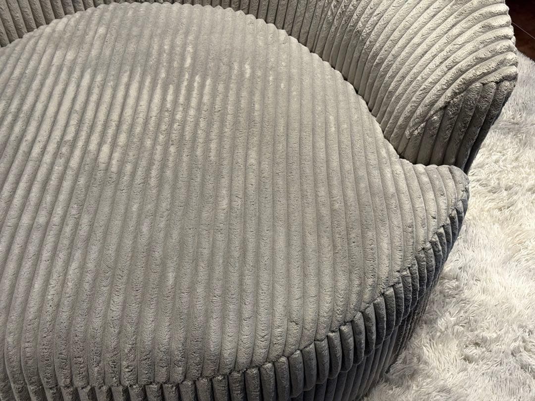 Ashley アシュリー 2人掛けソファ　コーデュロイ調ソファ　アメリカ