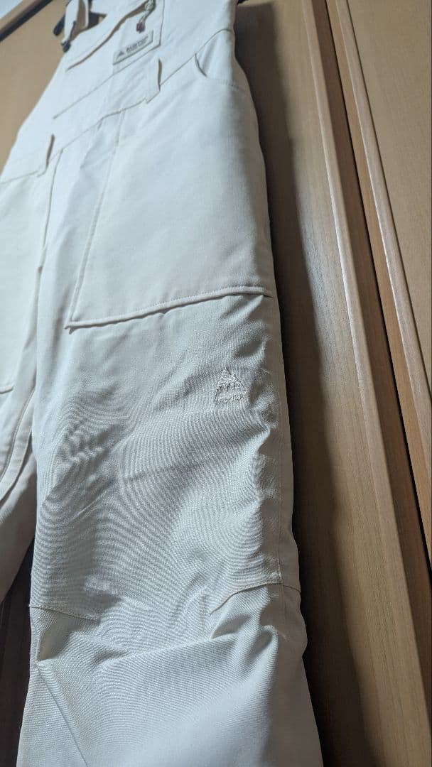 BURTON オーバーオール クリーム色 レディース