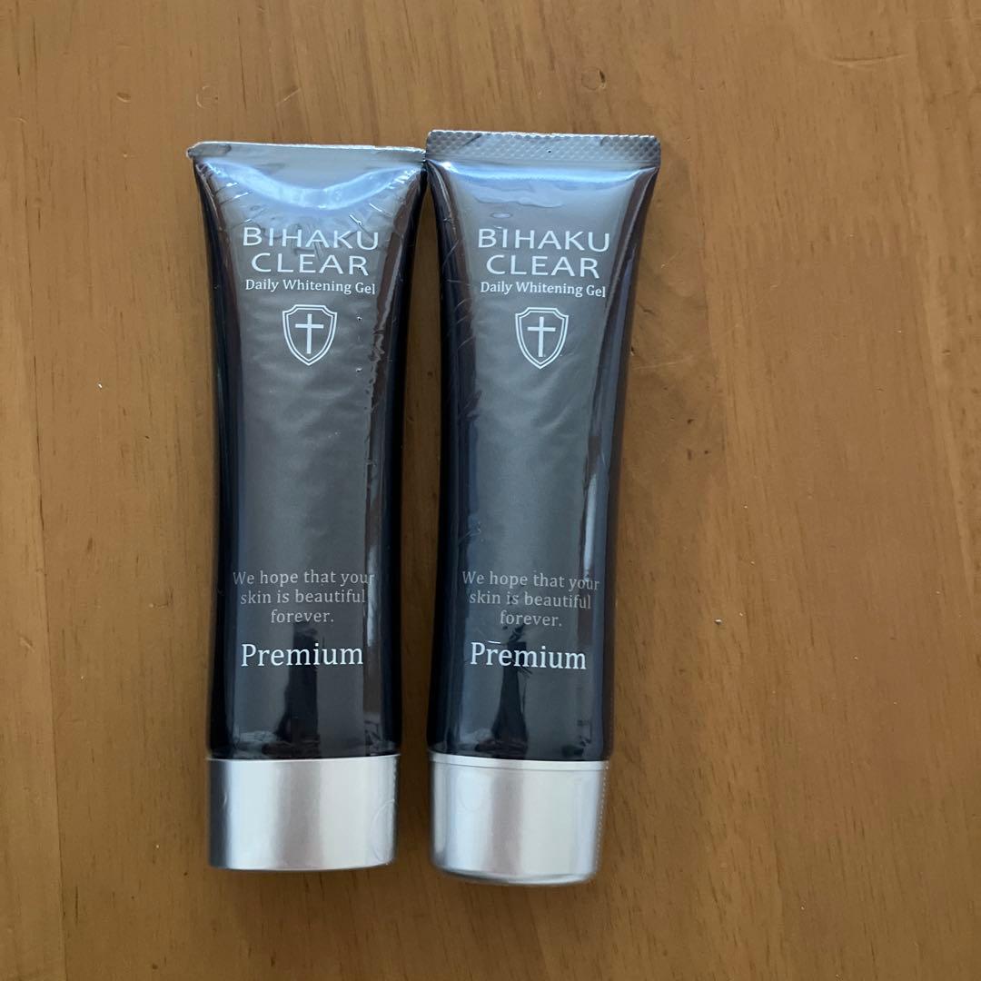 BIHAKU CLEAR Premium 50g×2本