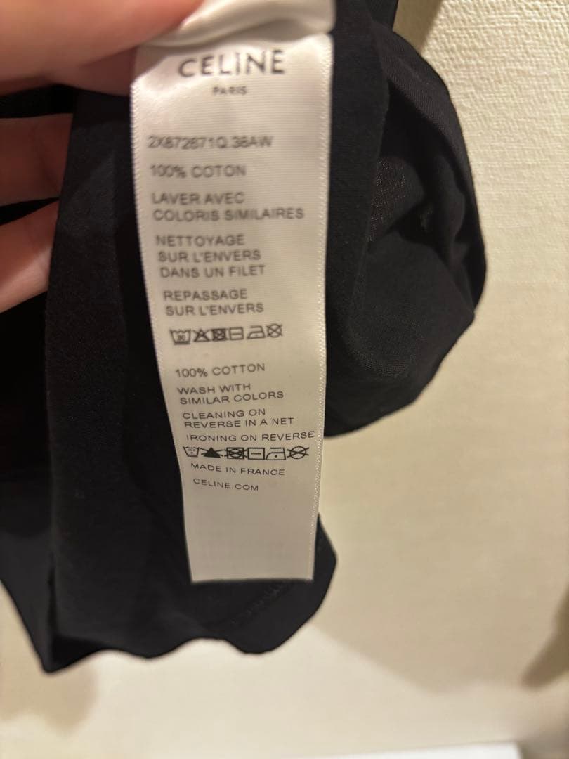 CELINE 半袖Tシャツ S黒