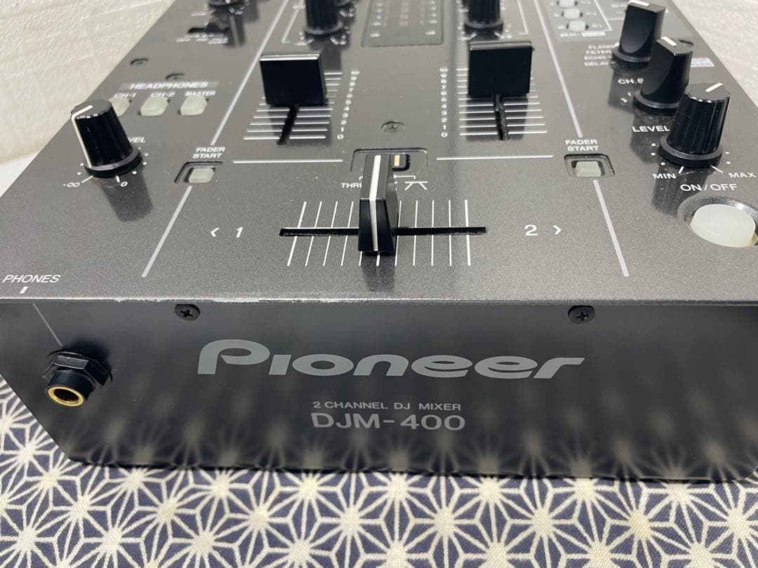 pioneer dj パイオニア　DJM-400 フェーダー内部メンテナンス