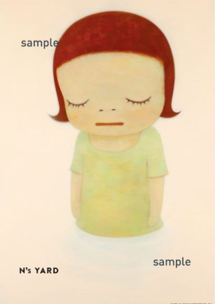 絶版　奈良美智　公式ポスター　新品　8枚セット