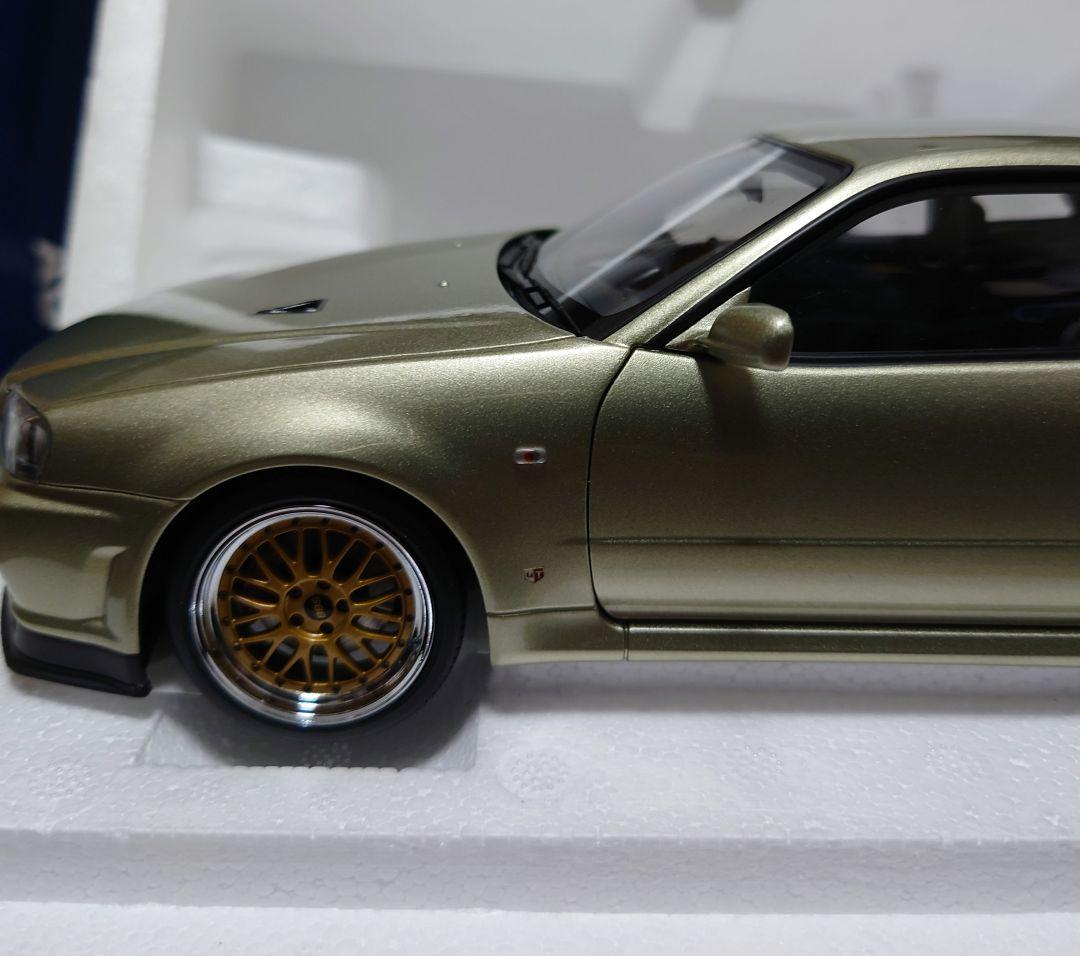 スカイラインGT-R VスペックII ニュル BBS LMホイールver R34