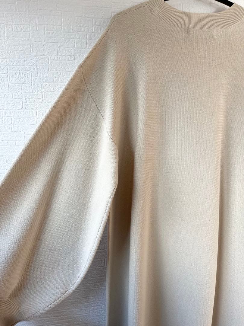 ◎新品タグ付◎エメルリファインズ◎クルーネック ミニ フレア ワンピース