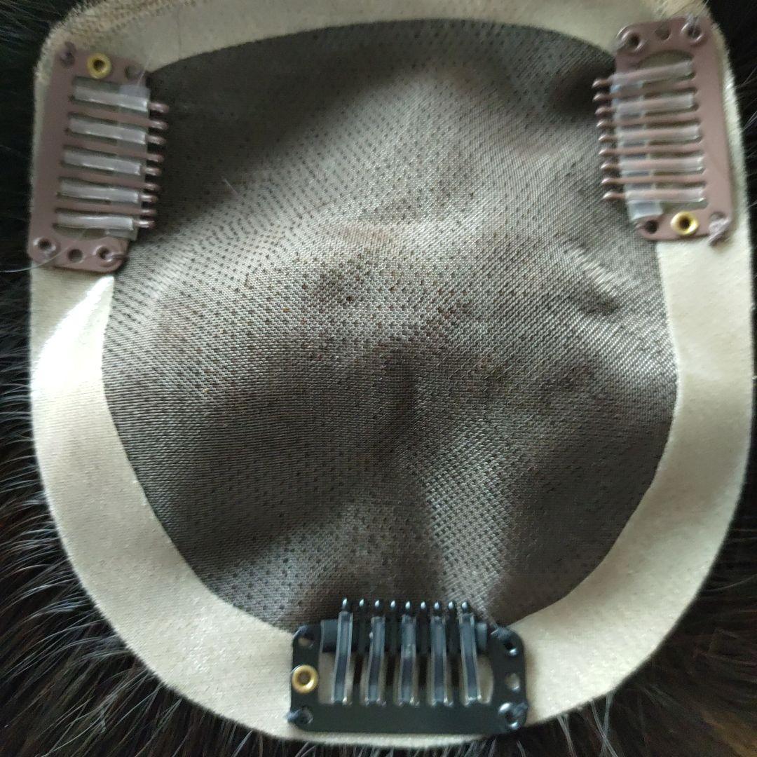 値下げしました！試着のみ！私元気　定価25000円　部分ウィッグ 人毛