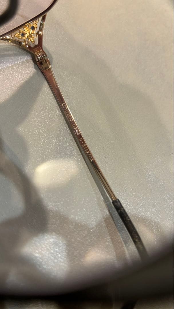 ungaro paris u-3112/DX 老眼鏡　K18