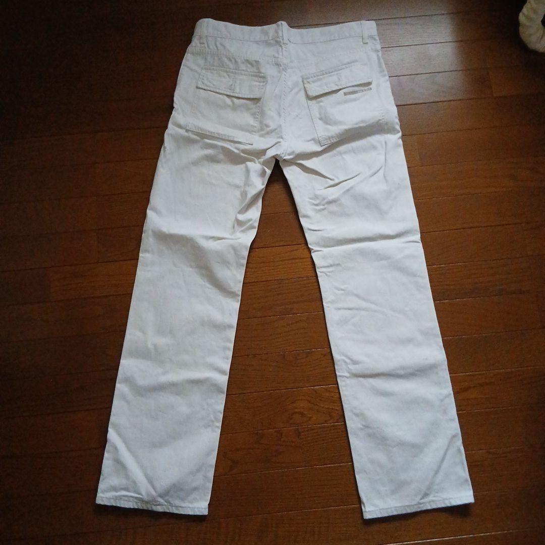 PRADA ホワイト ストレートデニム