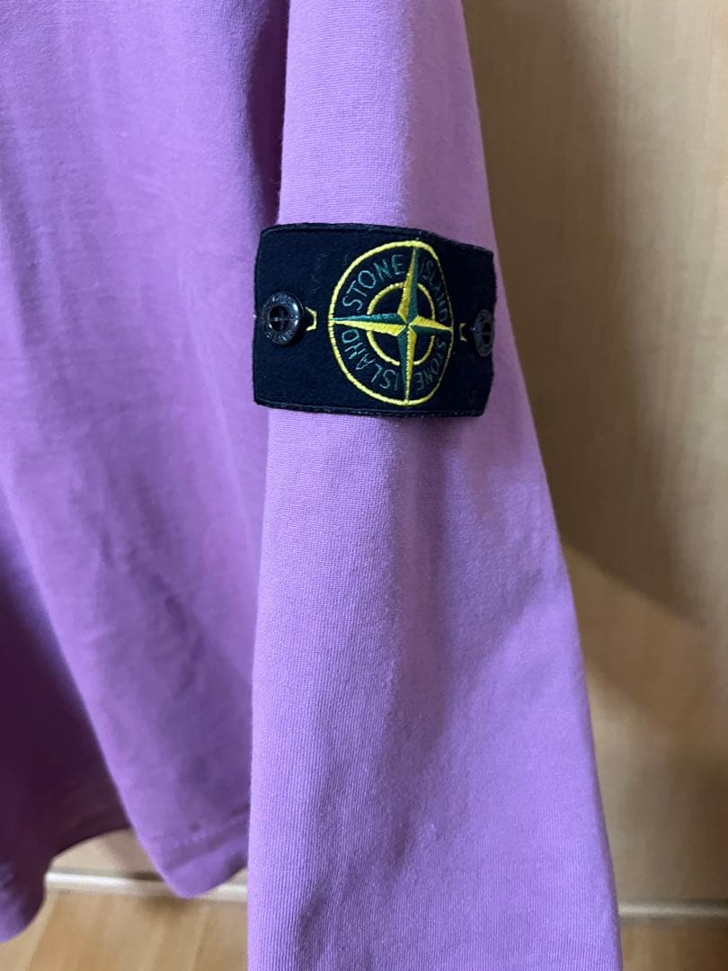 STONE  パープル　トレーナー