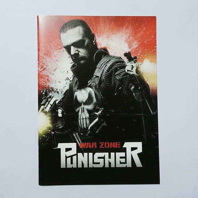 映画「パニッシャーウォーゾーン」パンフレットちらしセット スパイダーマン　レア