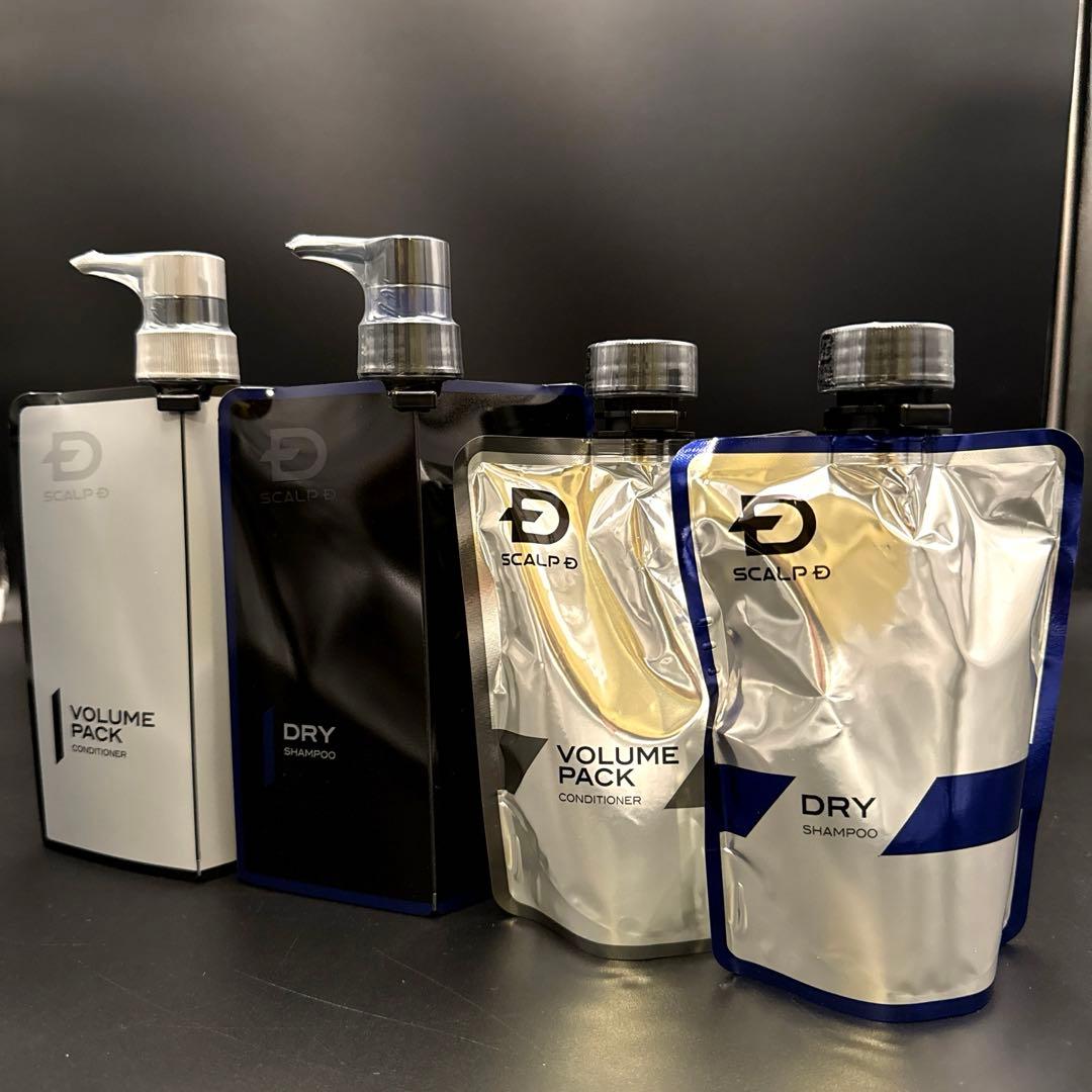 【新品】乾燥肌用 スカルプD ドライ シャンプー コンディショナー ４点セット