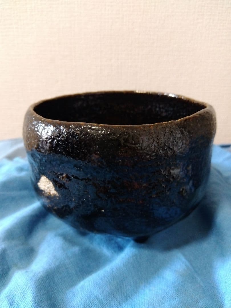 茶道具 楽吉左衛門 了入造 鵬雲斎箱書銘道成寺 淡々斎 箱書 銘柴の庵