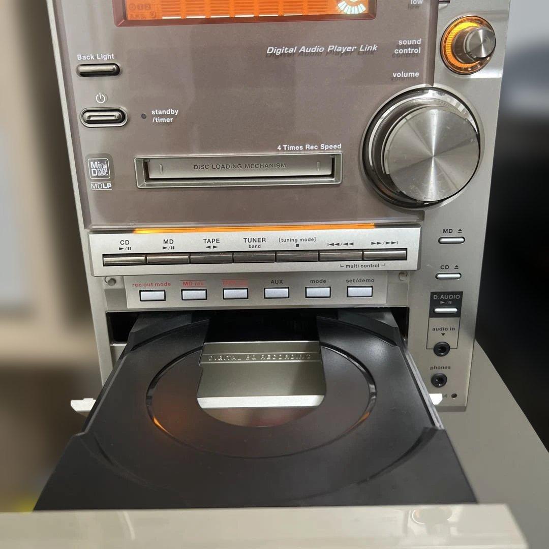 KENWOOD CD・MD・カセットデッキ 動作確認済み
