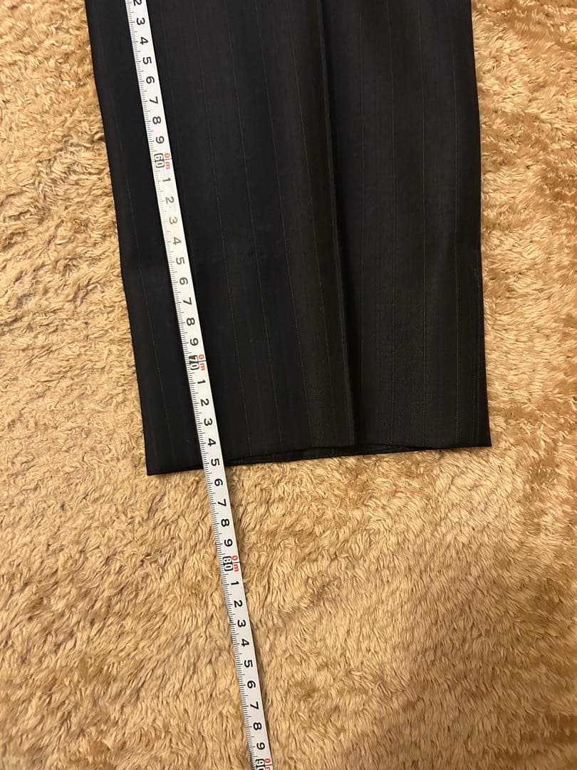 佐*藤様 Mitsumine ネイビー ストライプ ビジネススーツ