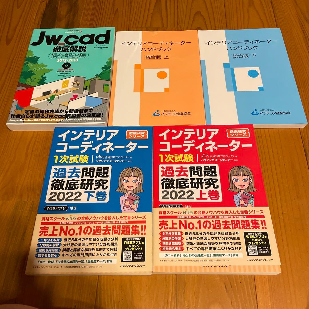 JwCADとインテリアコーディネーター問題集セット