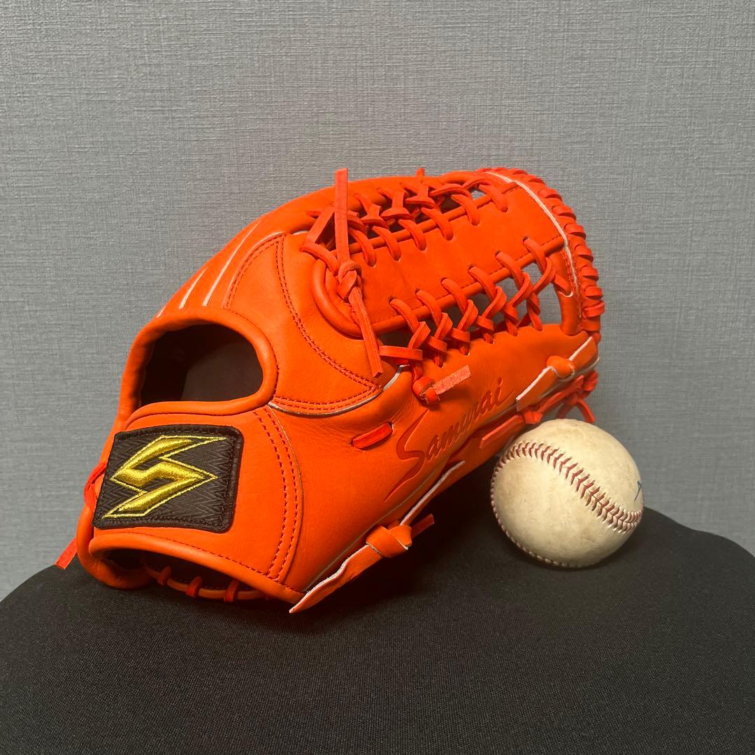 1130 侍 サムライ 極美品 即戦力 型抜群 硬式 外野手用グローブ