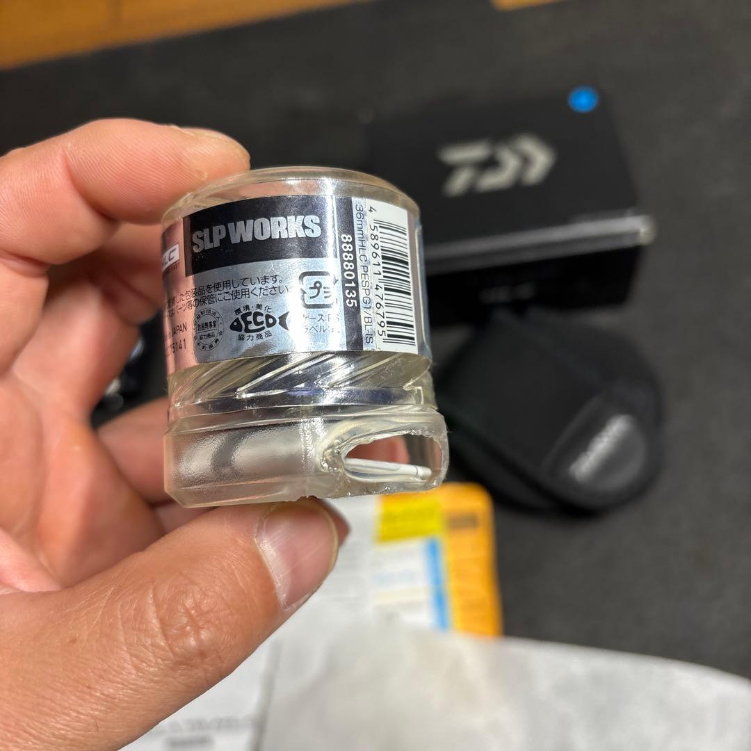 DAIWA STEEZ A TW HLC 8.1L左　イッセイスプール付