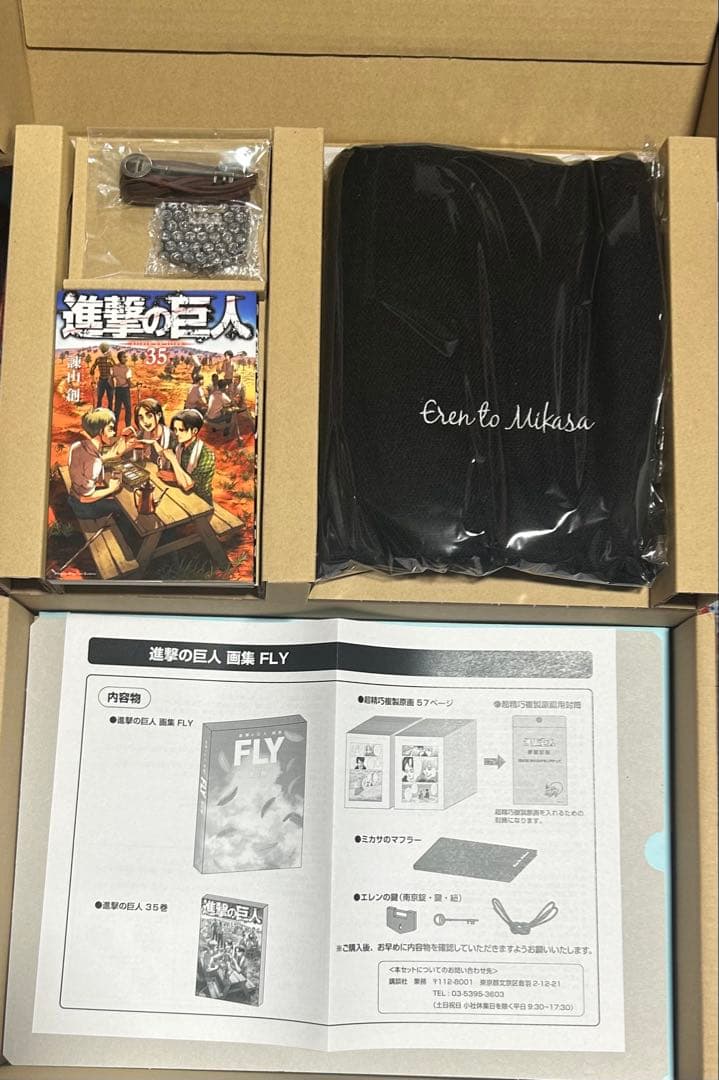 進撃の巨人画集 FLY セット