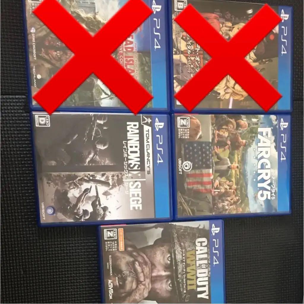 PS4のゲームソフト バラ売り