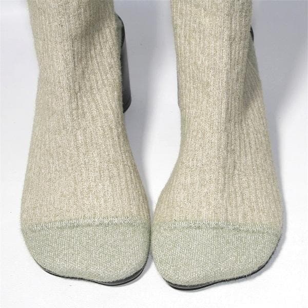 d*7様 MM6 マルタンマルジェラ リブニット ソックスブーツ 37 未使用