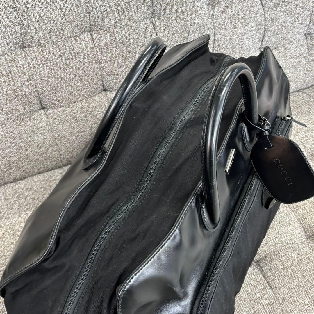 希少 Gucci グッチ トムフォード ボストンバッグ 旅行カバン ブラック