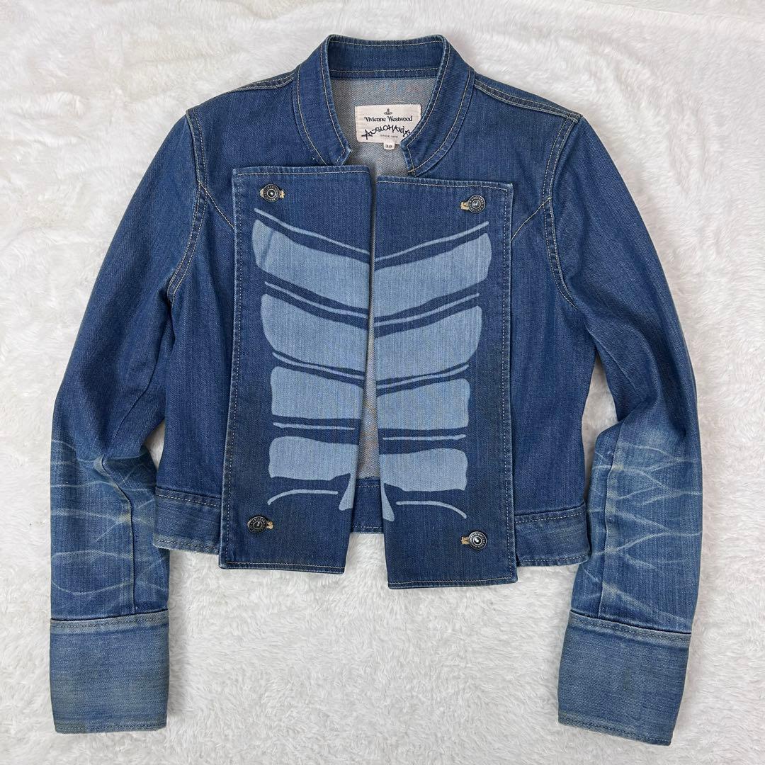 ヴィヴィアンウエストウッド　アングロマニア　デニム　ナポレオンジャケット M