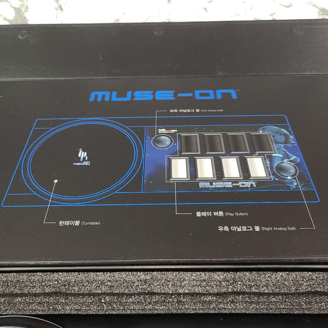 GAMMAC DJMAX MUSE-ON Controller 説明書