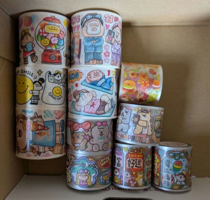 K86　MEATBALL　ミートボール　マスキングテープ　マステ　海外マステ