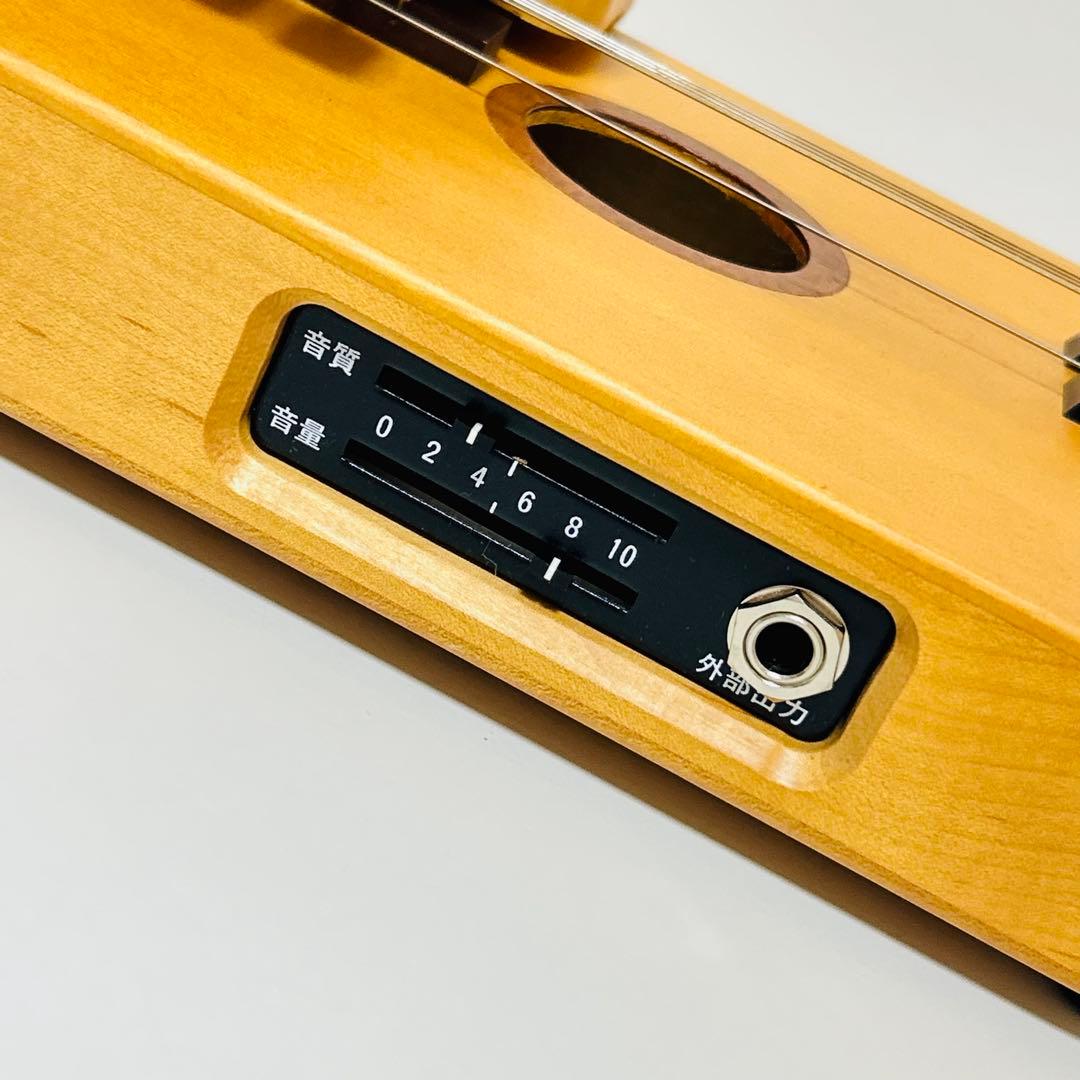 【極美品】SUZUKI 電気大正琴 弁慶 ピック 接続コード 説明書付き