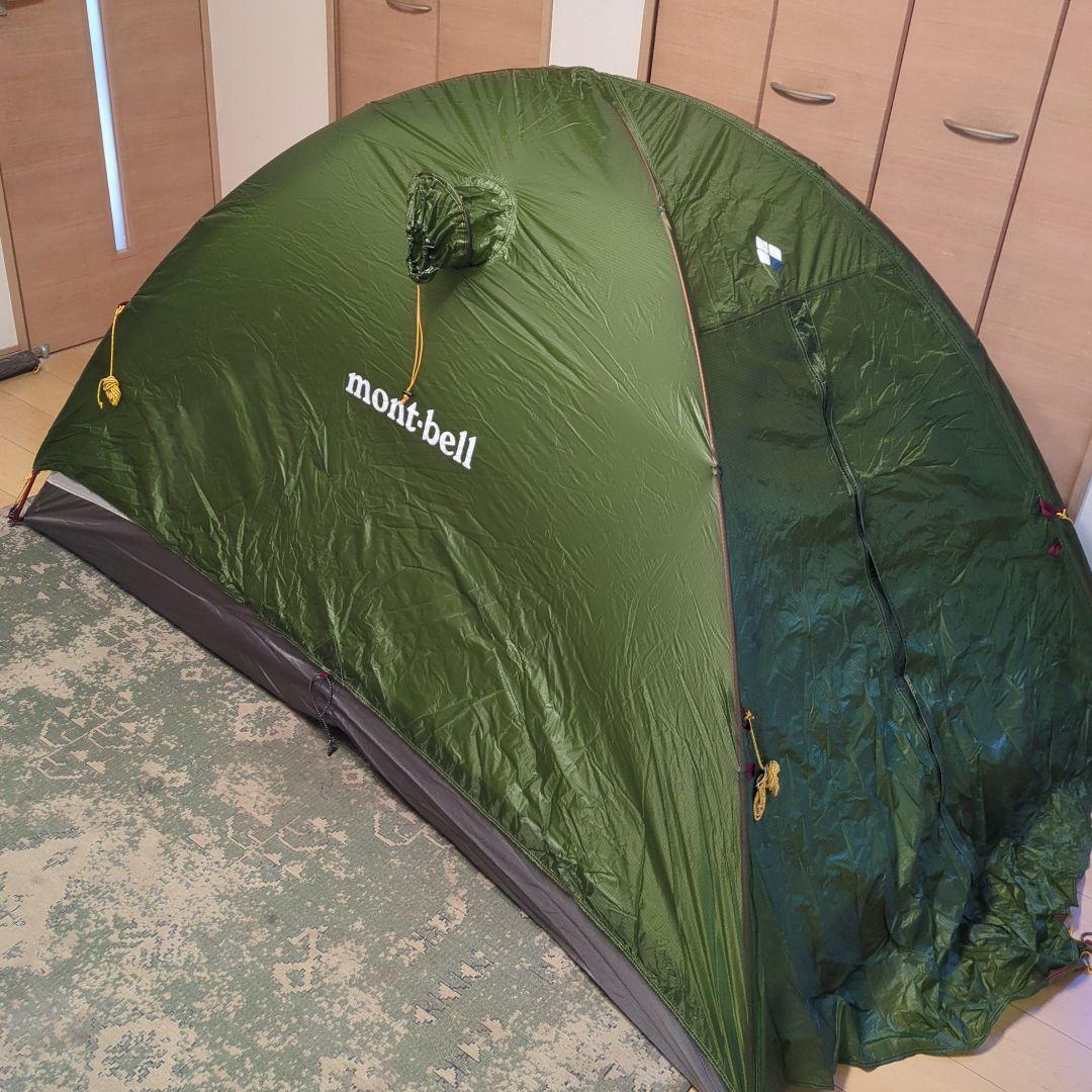 mont-bell ステラリッジテント2型　レインフライ　グリーンセット