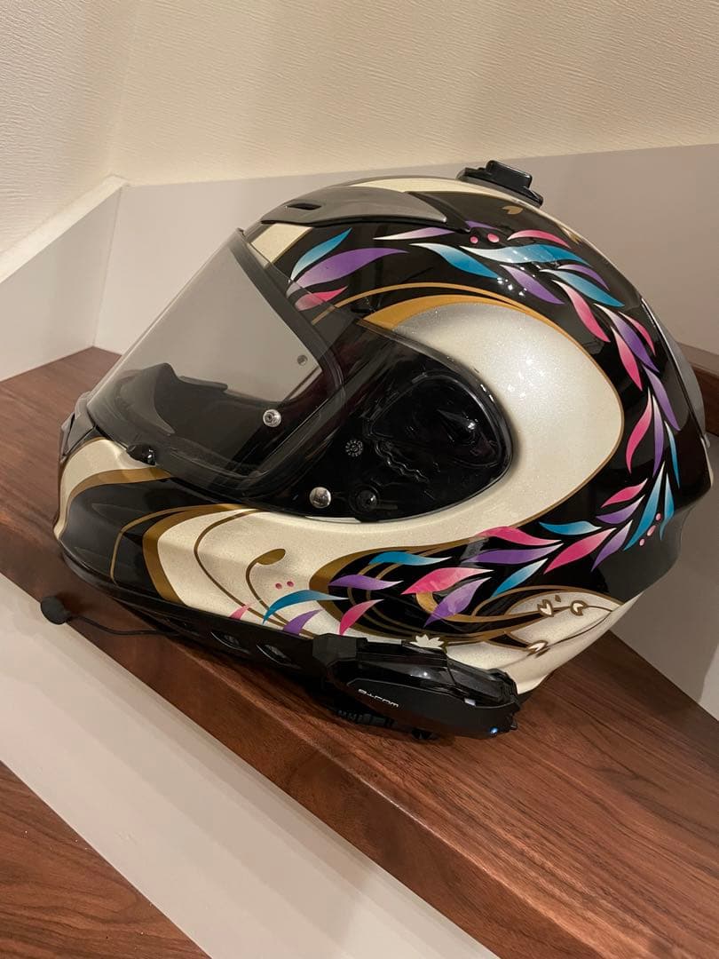 B+COM Bluetooth インカム Kabuto ヘルメット　動作品