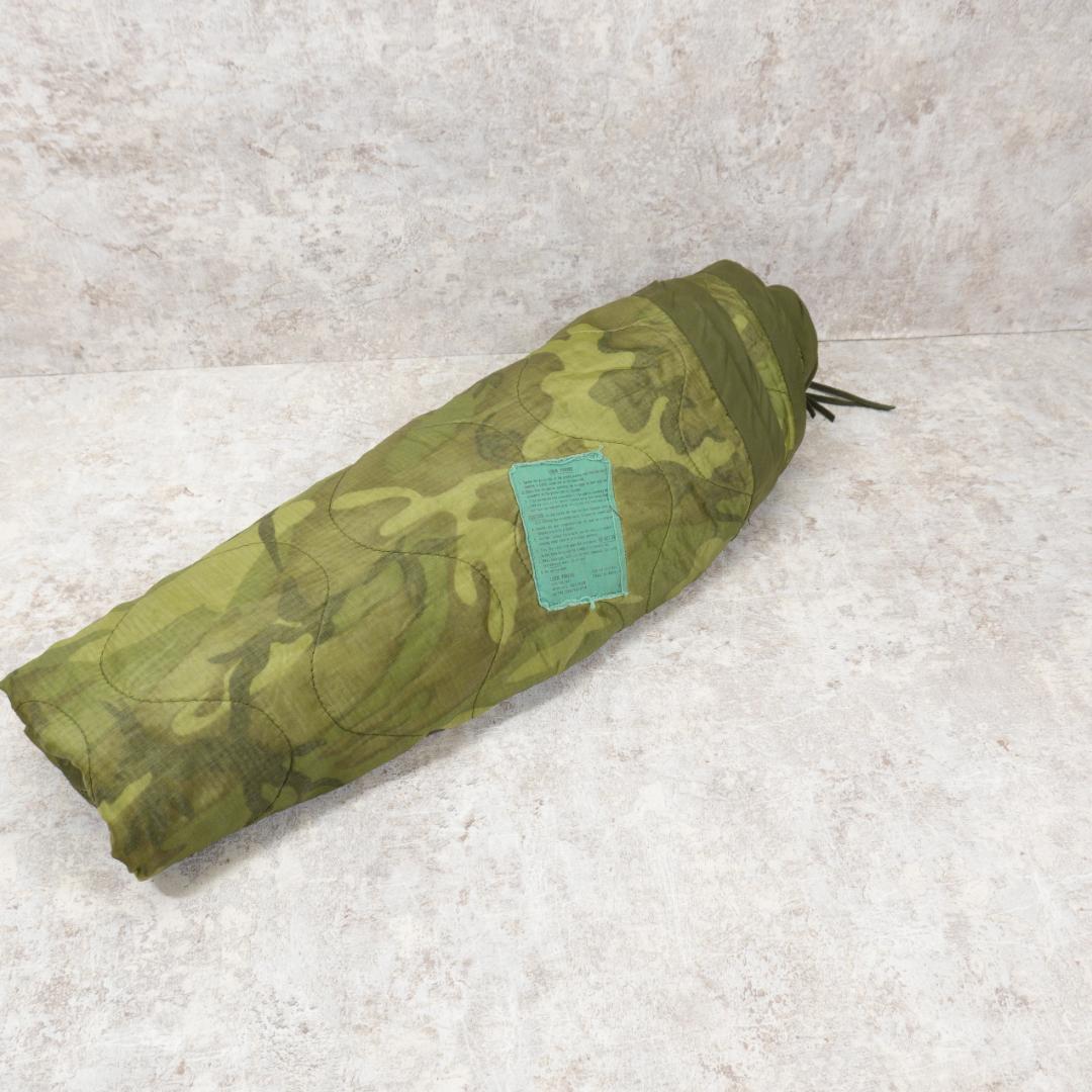 70s US Army ポンチョライナー カモフラ ヴィンテージ 実物 2