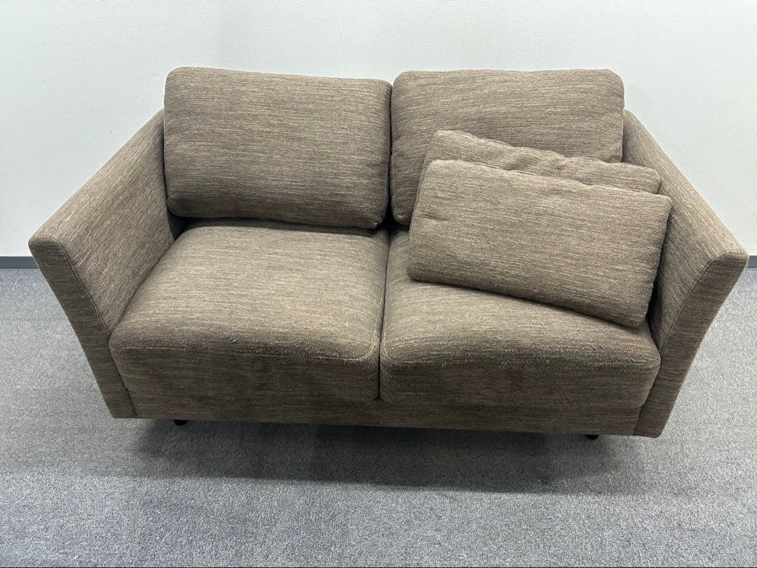 ニトリ　2人がけファブリックソファ　CA10 DR-DMO ダークモカ