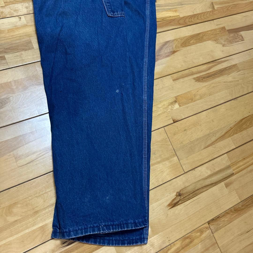 60〜70s ＵＳＡ製BIG SMITH デニムオーバーオール ＬＬサイズ