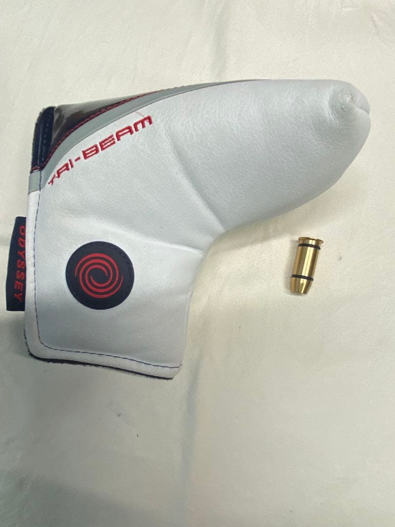 ヘッドは美品オデッセイパター34インチ　トライビームTRI-BEAM CS DW