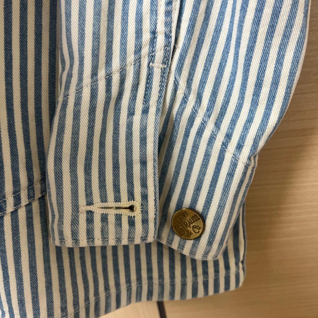 リーバイス　カバーオール　エクスプレスストライプ　LVC 38 ヒッコリー