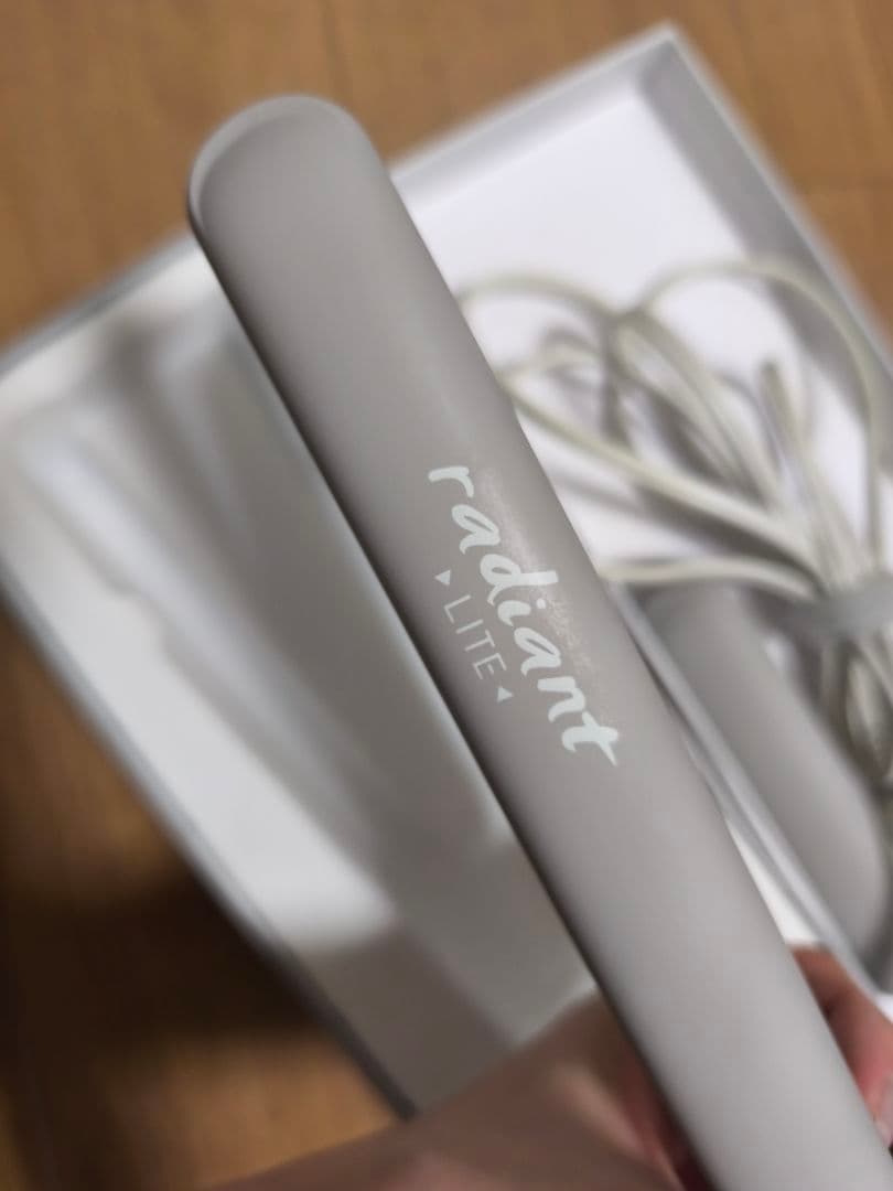 ティンクradiant LITE ストレートヘアアイロン グレー