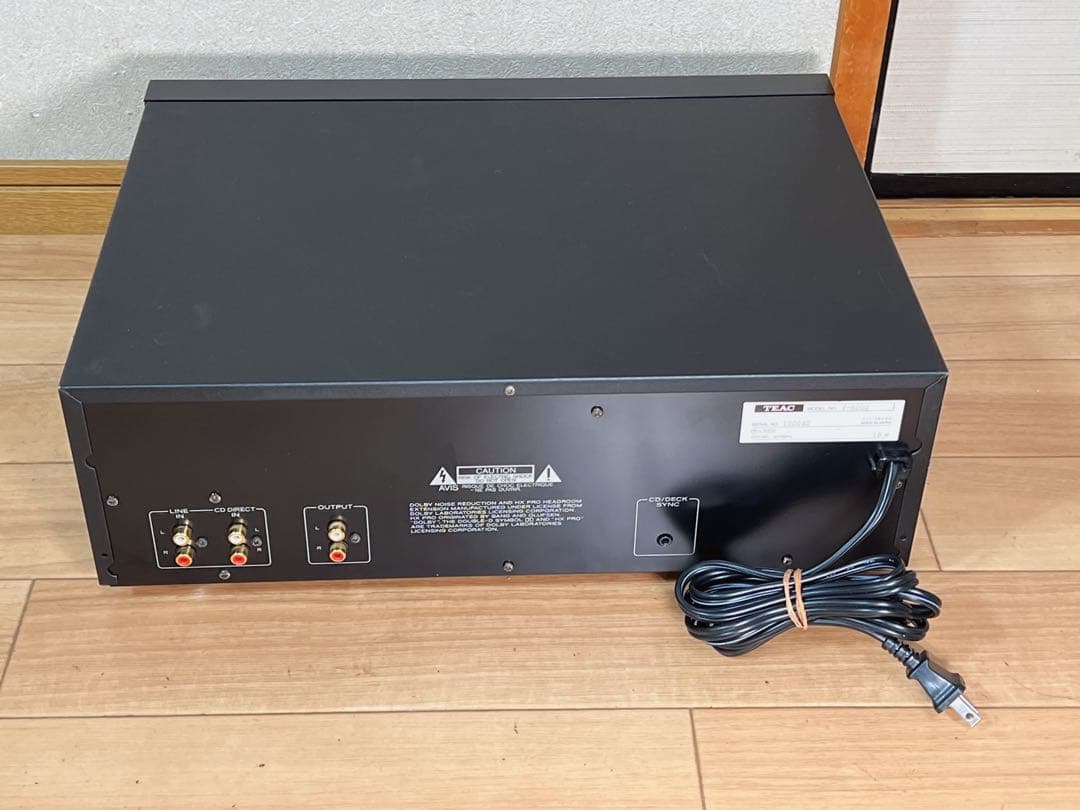 TEAC V-5000 ステレオカセットデッキ